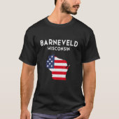 T-shirt Barneveld Wisconsin USA State America Travel Wisco (Devant)