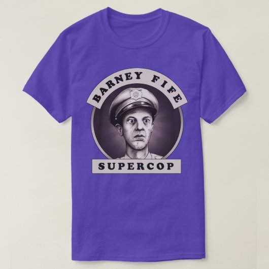 T-shirt Barney Fife Supercop (Design devant)
