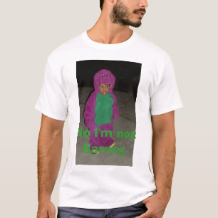 T-shirt barneycrop, aucun je ne suis pas prise de bec