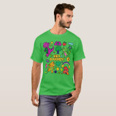 T-shirt Barneys World Hey Barney girl (Devant entier)