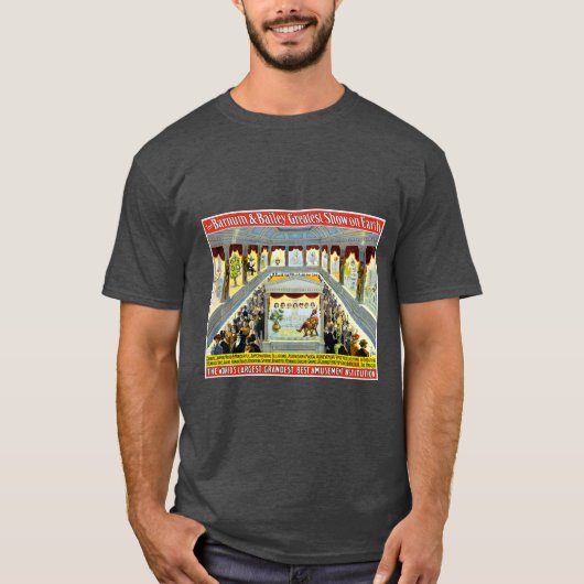 T-shirt Barnum and Bailey - Illusions surnaturelles, 1898 (Devant)