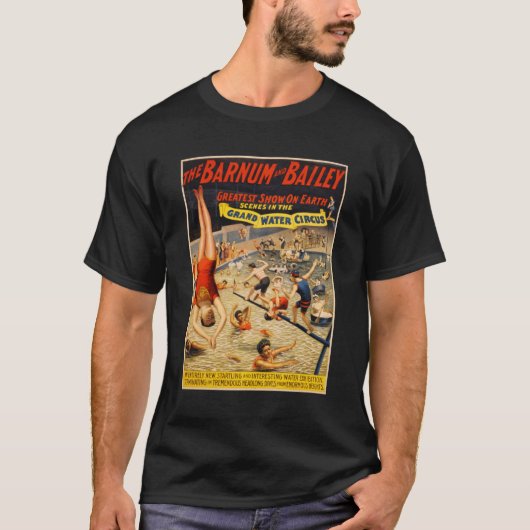 T-shirt Barnum et exposition de Bailey plus grande sur (Devant)