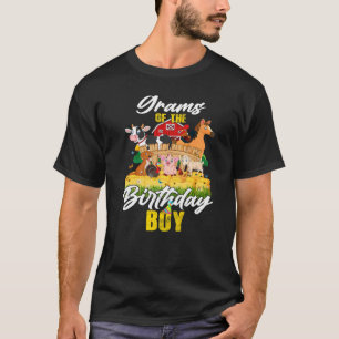 T-shirt Barnyard Grams Of Birthday Boy Family Farm Ani