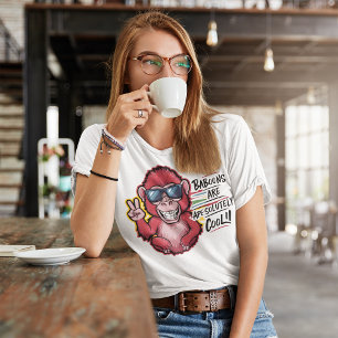 T-shirt Baron Baboon Shades : Les babouins sont Cool