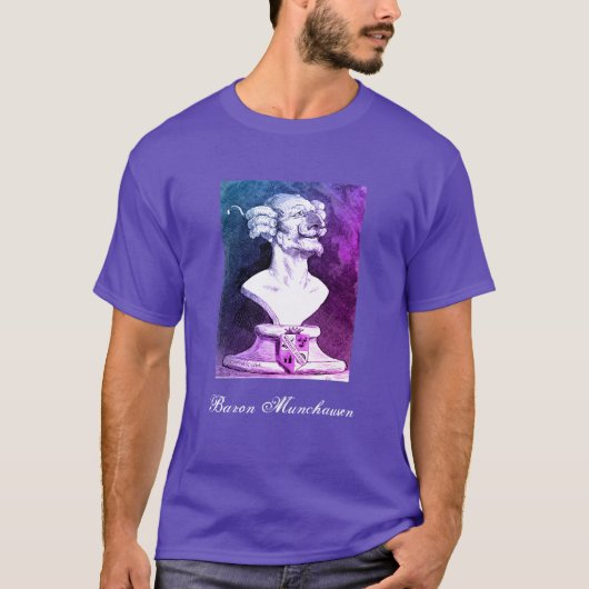 T-shirt baron Munchausen (Devant)