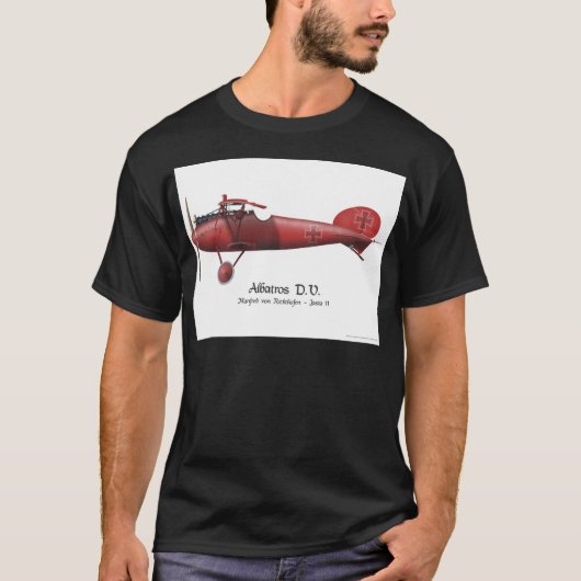 T-shirt Baron rouge aka Manfred von Richthofen et son (Devant)