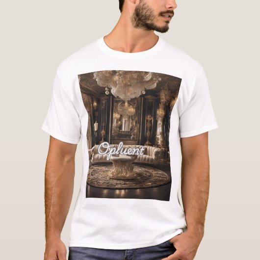 T-shirt baroque opulent (Devant)