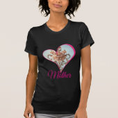 T-shirt Baroque Rose   (Devant)