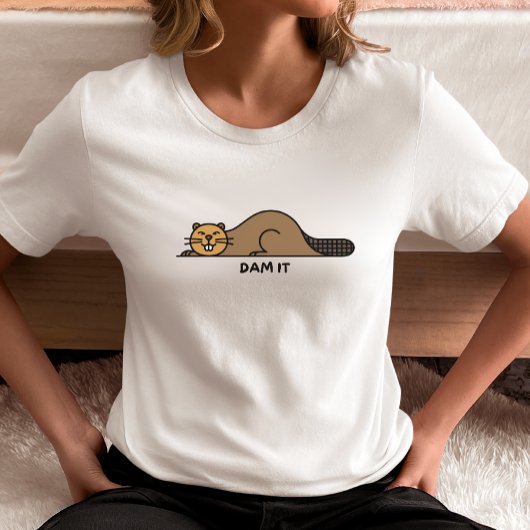 T-shirt Barrage de castor