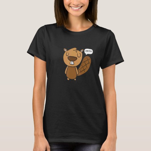 T-shirt Barrage de castor (Devant)