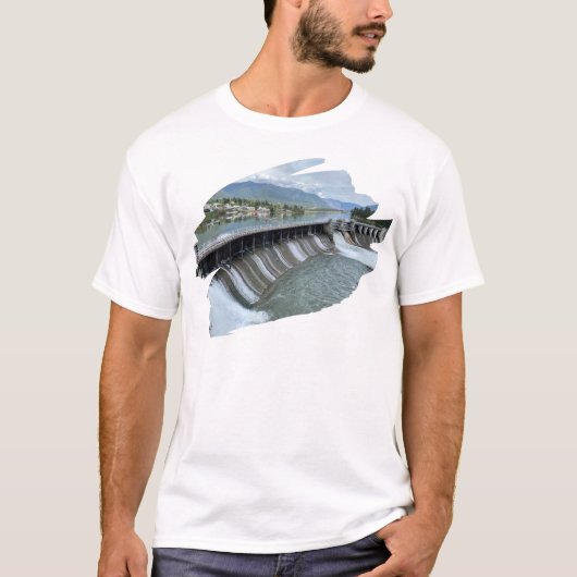 T-shirt Barrage de Thompson Falls (Devant)