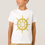 T-shirt Barre à roue de navire (Devant)