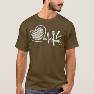 T-shirt Barre Barre Coeur