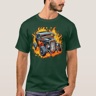 T-shirt Barre chaude américaine