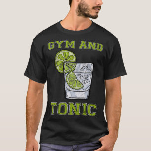 T-shirt Barre De Booze Gym Et Tonique