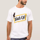 T-shirt Barre de chat noire (Devant)