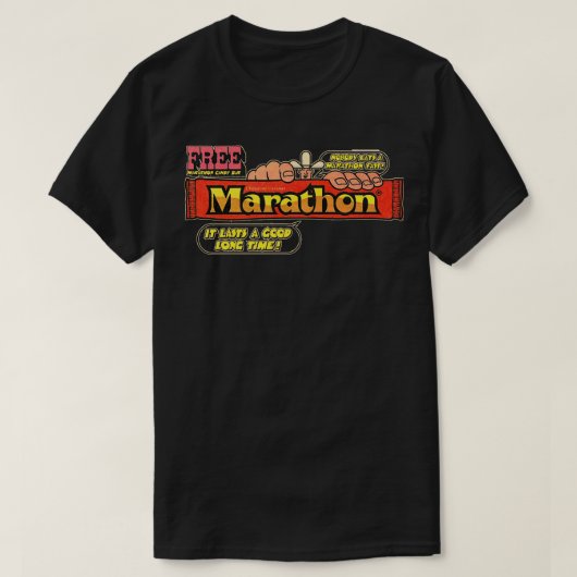 T-shirt Barre Marathon Candy (Design devant)