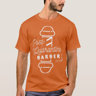T-shirt Barre post-quarantaine en blanc