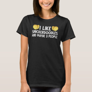 T-shirt Barre végane de pâte à cookie Snickerdoodle