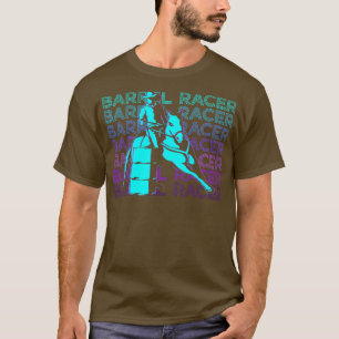 T-shirt Barrel Racer Barrel Racine Horseback équitation Ba