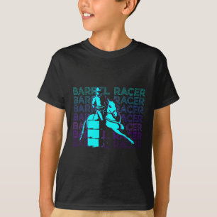 T-shirt Barrel Racer Barrel Racine Horseback équitation Ba