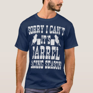 T-shirt Barrel Racer saison Barrel Racer