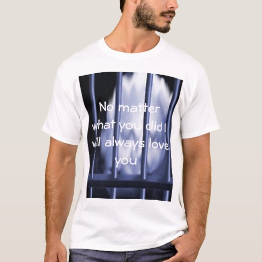 T-shirt Barres de prison (Devant)