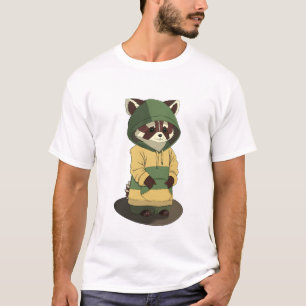 T-shirt Barron le Raccoon
