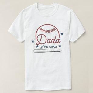 T-shirt BARRY Dada du Rookie Baseball Anniversaire