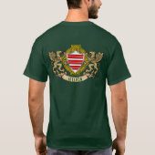 T-shirt Barry Irish Shield & Griffins Personnalisé (Dos)