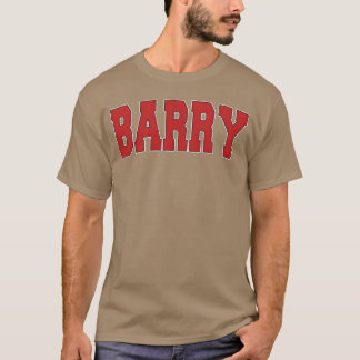 T-shirt Barry Royaume-Uni Style universitaire Royaume-Uni