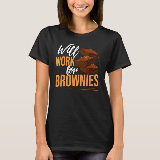 T-shirt Bars de recettes Brownie Cookie Mix Keto (Devant)