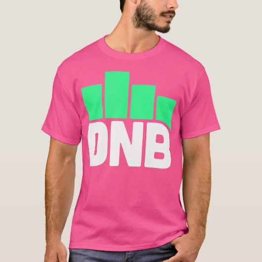 T-shirt Bars d'égaliseur Basse Dnb (Devant)