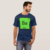 T-shirt Bart Nom Chimie Élément Tableau Périodique (Devant entier)