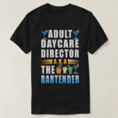 T-shirt Bartender Alcool Barman Bartender (Design devant)
