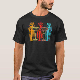 T-shirt Bartender Cocktails Shaker Alcohol Spirits Party D
