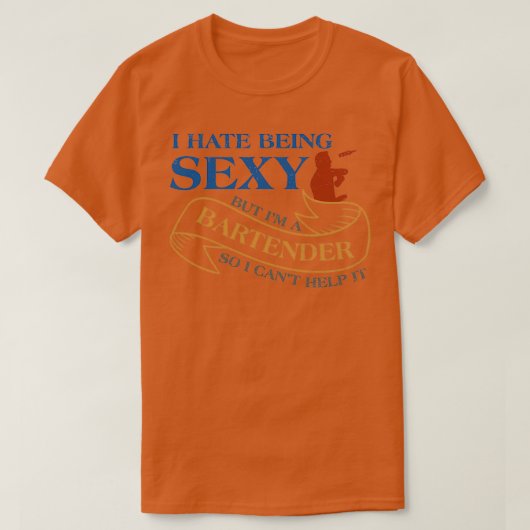 T-shirt Bartender For Men Chef Barman Mixologue (Design devant)