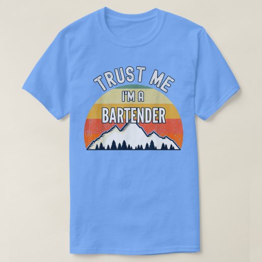 T-shirt Bartender Funt rouille Me Im (Design devant)