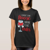 T-shirt Bartender Humor Mixologist Xmas Booze Fun Christma (Devant)