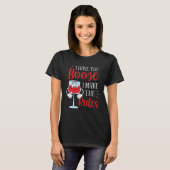T-shirt Bartender Humor Mixologist Xmas Booze Fun Christma (Devant entier)