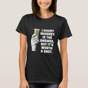 T-shirt Bartender Mix Boissons Whiskey Boisson
