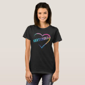T-shirt Bartender Mixologist Heart Bartender (Devant entier)