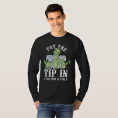 T-shirt Bartender Mixologist Put The Tip In & See How It F (Devant entier)