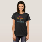 T-shirt Bartender Mixologue Bartending Sarcastique Mignonn (Devant entier)