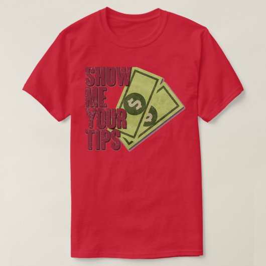 T-shirt Bartender Party Cocktail Tip Pun 8 (Design devant)