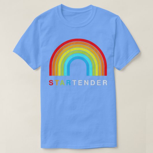 T-shirt Bartender Pride Startender LGBT (Design devant)