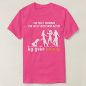 T-shirt Bartender puns Ix27m Non ivre Ix27m Intoxiqué B (Design devant)