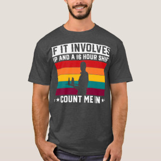 T-shirt Bartender Tip Serve Waiter