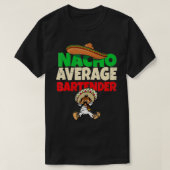 T-shirt Bartenders Bartending Stuff Joke Pun Funny Bartke (Design devant)