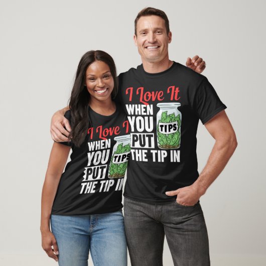 T-shirt Bartending Tranche Barman en pointe (Unisexe)